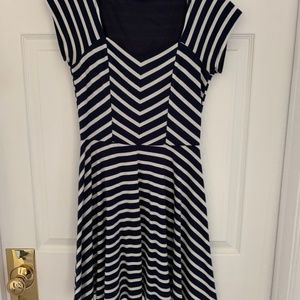 Anthropologie Green Envelope dress